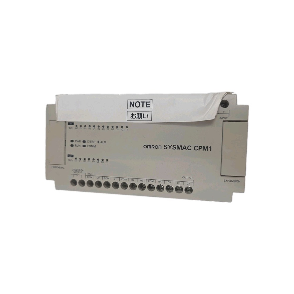Omron PLC CPM1-20CDR-A 100-240V Inputs 24VDC, Outputs 24VDC